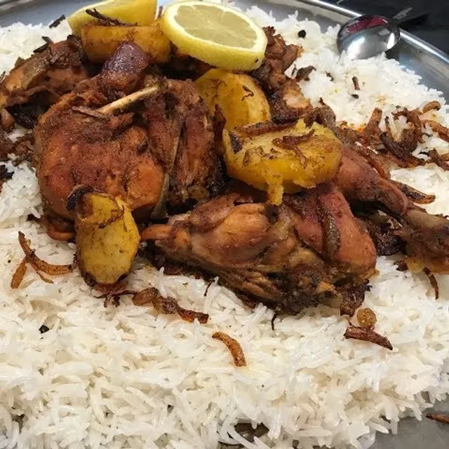 دجاج على التمن